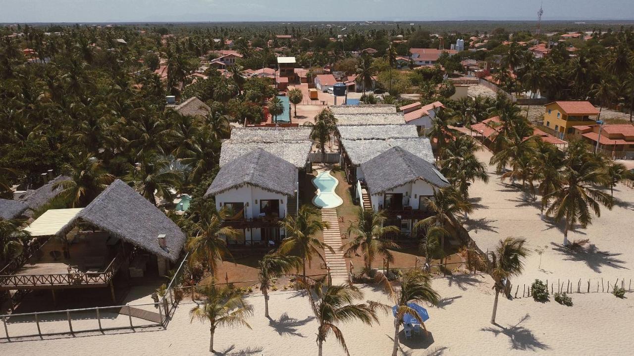 Ap. Peixe Boi Pe Na Areia Com Vista Frontal E Total Para O Mar Barra Grande  Εξωτερικό φωτογραφία
