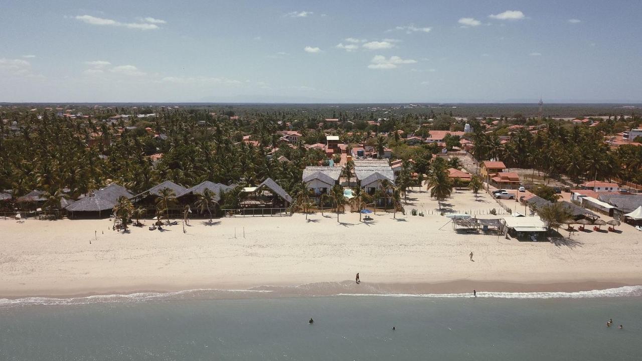 Ap. Peixe Boi Pe Na Areia Com Vista Frontal E Total Para O Mar Barra Grande  Εξωτερικό φωτογραφία