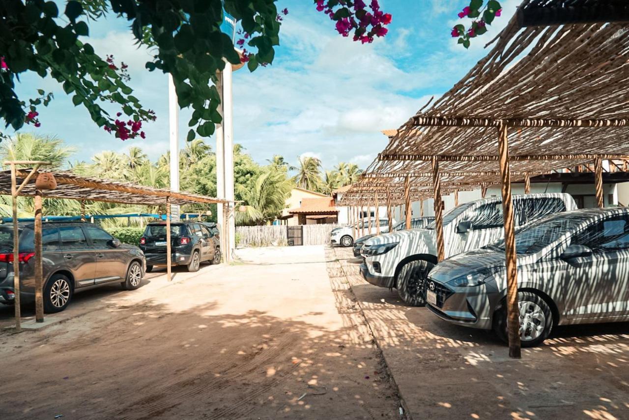 Ap. Peixe Boi Pe Na Areia Com Vista Frontal E Total Para O Mar Barra Grande  Εξωτερικό φωτογραφία